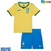 Brazil Domaci Dres za djecu SP 2026 Kratak Rukav (+ Kratke hlače)